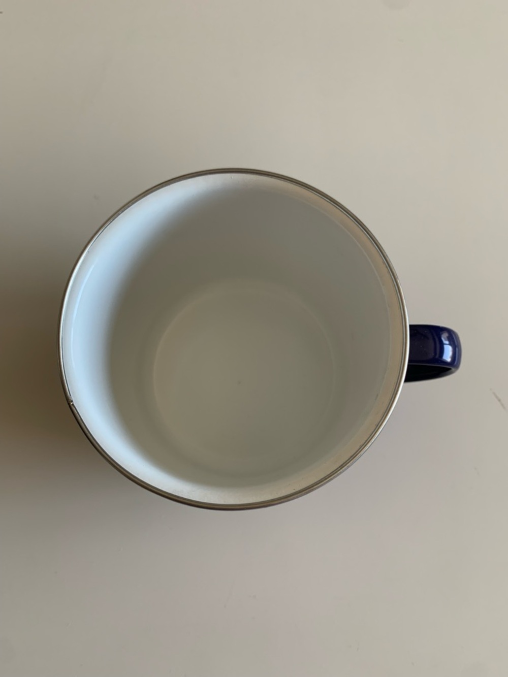 Boston Marathon Campfire Coffee Mug in Blue - Picture 5 of 5